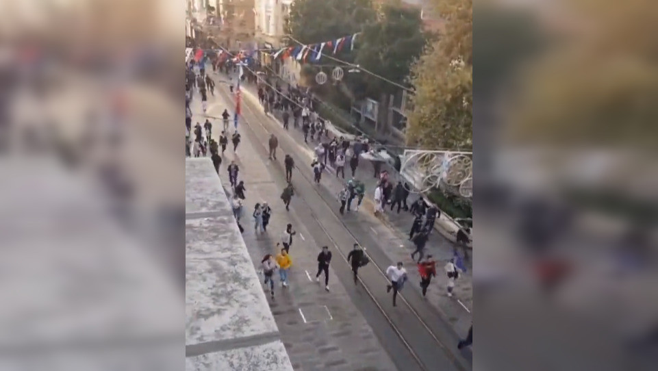 Momentul în care are loc explozia din centrul Istanbulului, soldată cu 6 morți și 81 de răniți | VIDEO