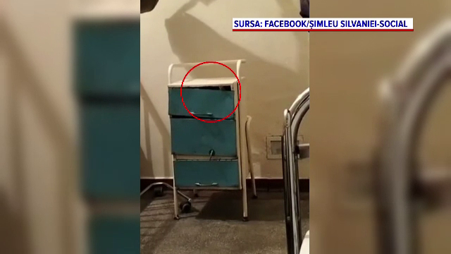 DSP a început o anchetă după imaginile revoltătoare cu șoarecele din spitalul din Sălaj