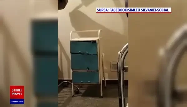 Imagini revoltătoare. Un șoarece a fost filmat plimbându-se într-un spital