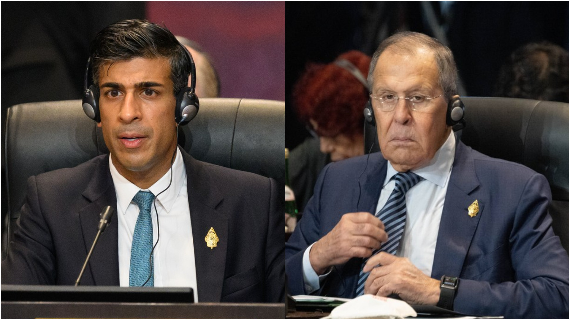 Rishi Sunak l-a confruntat pe Serghei Lavrov la summitul G20: „Plecați din Ucraina și puneți capăt războiului barbar”