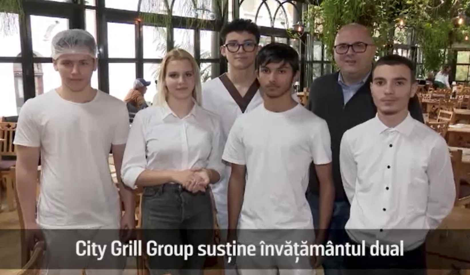 (P) CityGrill susține învățământul dual. „Este o nevoie constantă de avea oameni pregătiți”