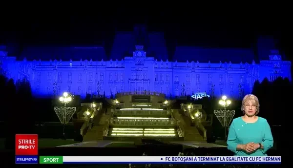 Ce a apărut pe zeci de clădiri din țară luni seara. S-a întâmplat în toată lumea