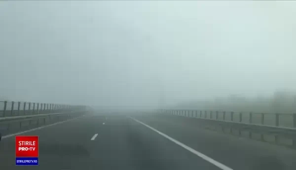 Carambol cu 12 autovehicule pe autostrada A3. Mașinile au fost distruse în impact