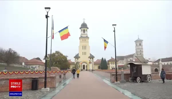 Pregătiri intense pentru 1 Decembrie. Cât costă o noapte de cazare în Alba Iulia de Ziua Națională