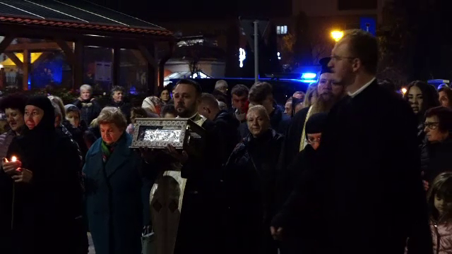 Racla cu Brâul Maicii Domnului a ajuns la Baia Mare și a fost depusă la Catedrala Episcopală Baia Mare