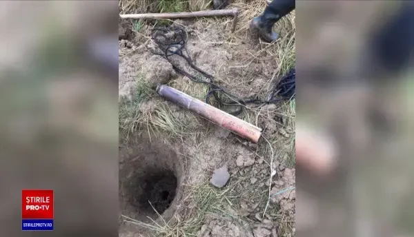 Mărturiile localnicilor din Lungești, speriați de racheta care a căzut lângă casele lor. „Am crezut că vine de la Putin”