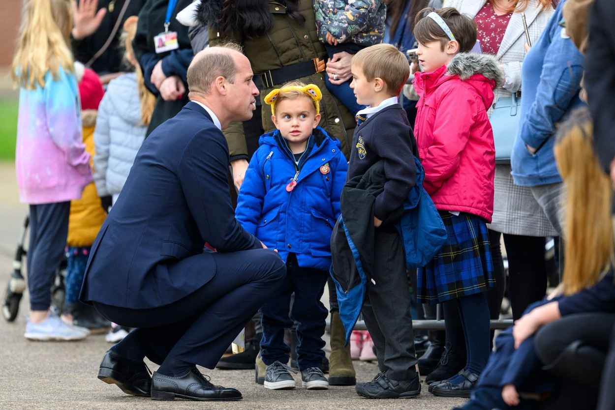 Gestul emoționant făcut de prințul de Wales pentru un copil de trei ani. „Te rog, William, îmi permiți o îmbrățișare?”