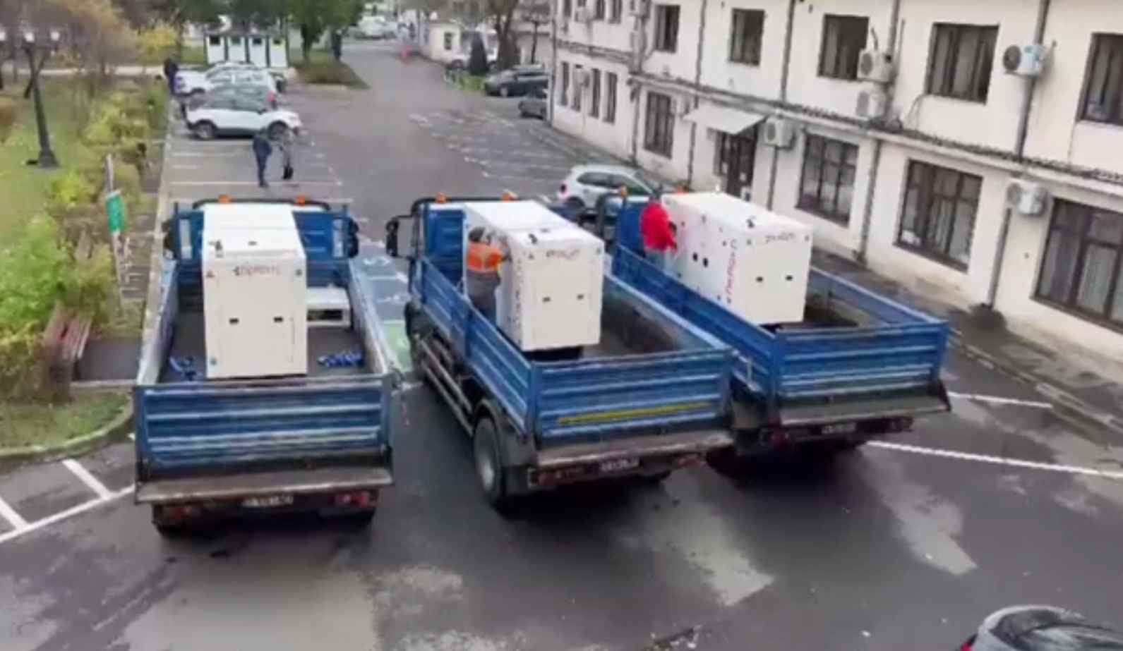 Generatoare donate de români au plecat din Iași, către Ucraina