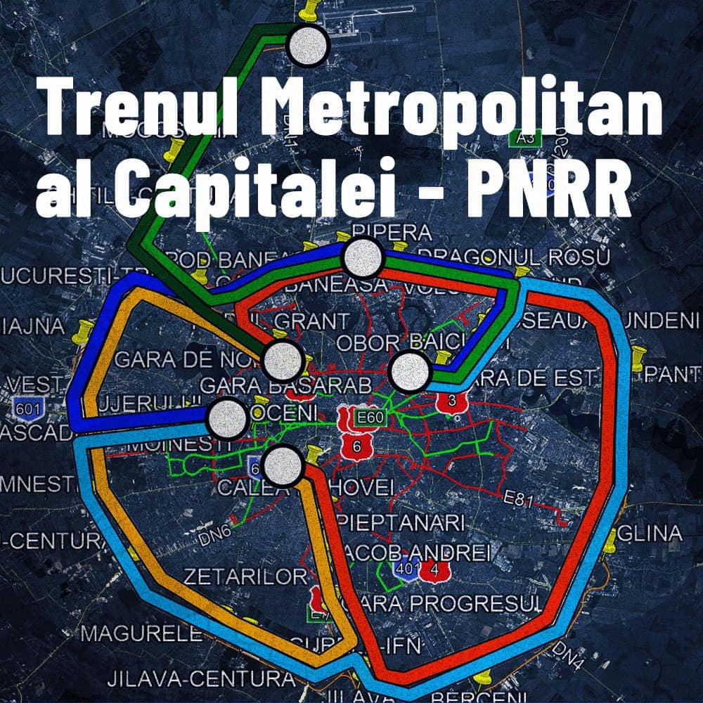 Rețeaua de trenuri metropolitane