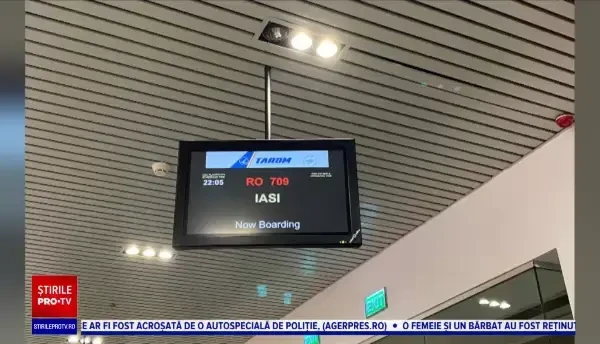 Vremea nefavorabilă a ținut pe loc cursele aeriene din Moldova. Șase dintre ele au avut probleme