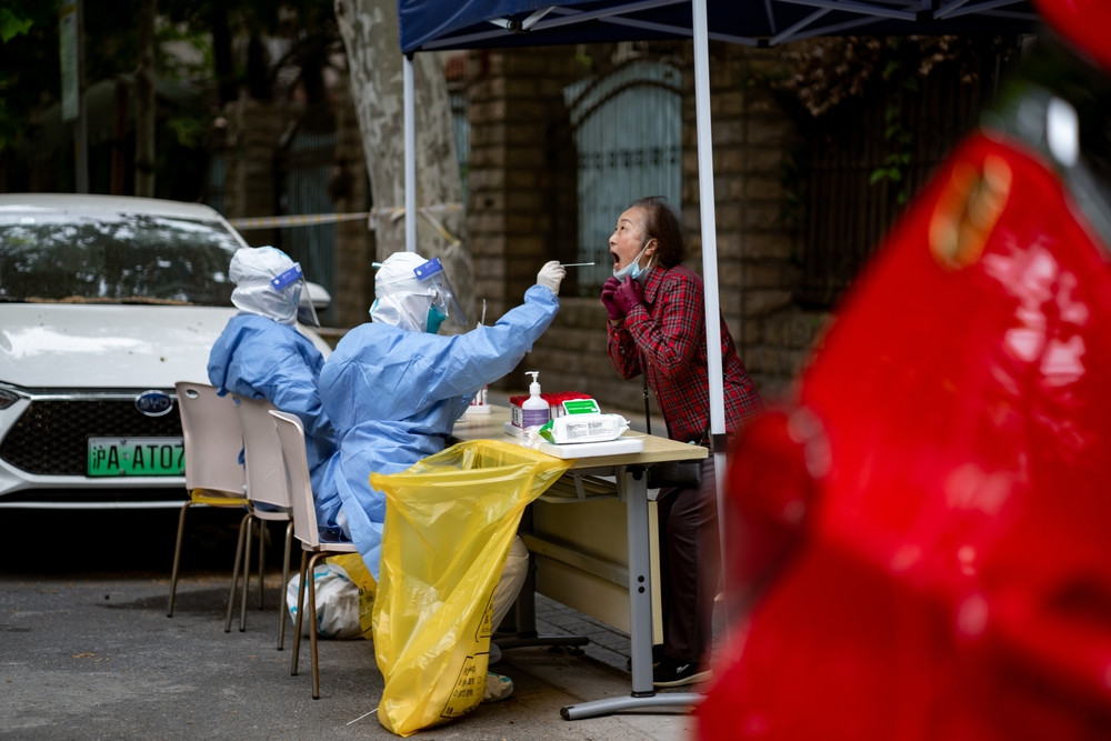 Testare Covid &icirc;n China