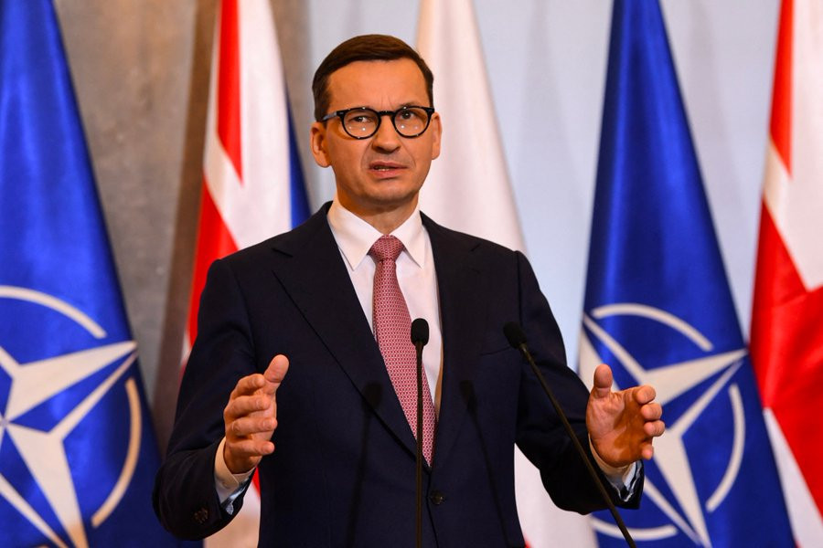 Premierul polonez, Mateusz Morawiecki: „Dacă Kievul cade, Rusia va ataca Polonia”