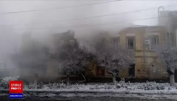 Forțele ruse au bombardat o maternitate din regiunea ucraineană Zaporojie. Un bebeluș a murit | VIDEO