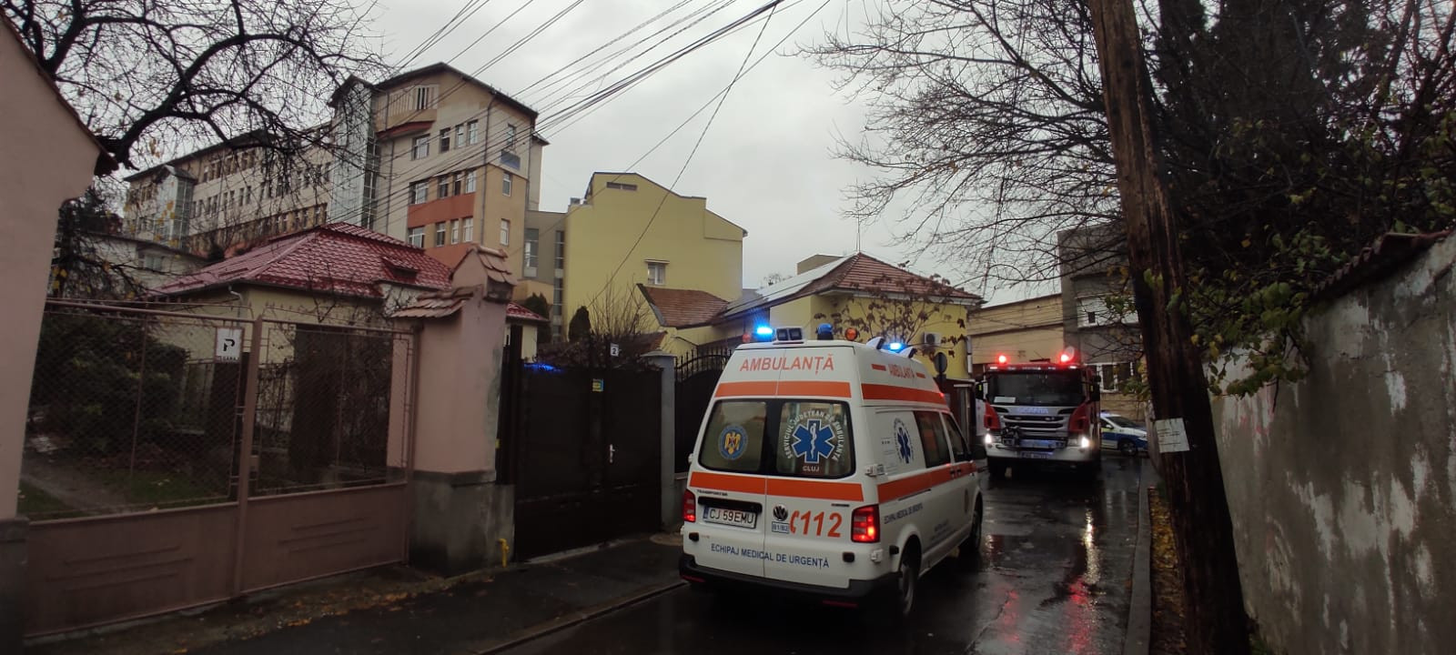 Incendiu la Spitalul Clinic de Urgență pentru copii din Cluj. Pacienții au fost evacuați. A fost activat planul roșu