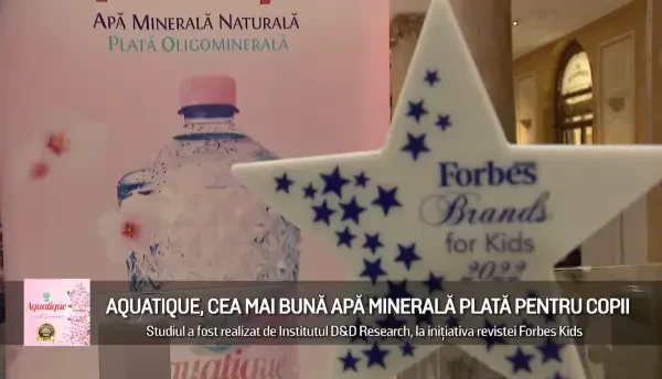 (P) Aquatique, cea mai bună apă minerală plată pentru copii