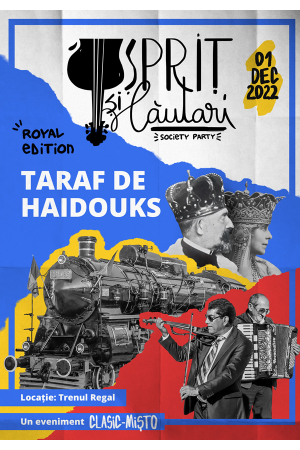 petrecere cu lăutari &icirc;n Trenul Regal