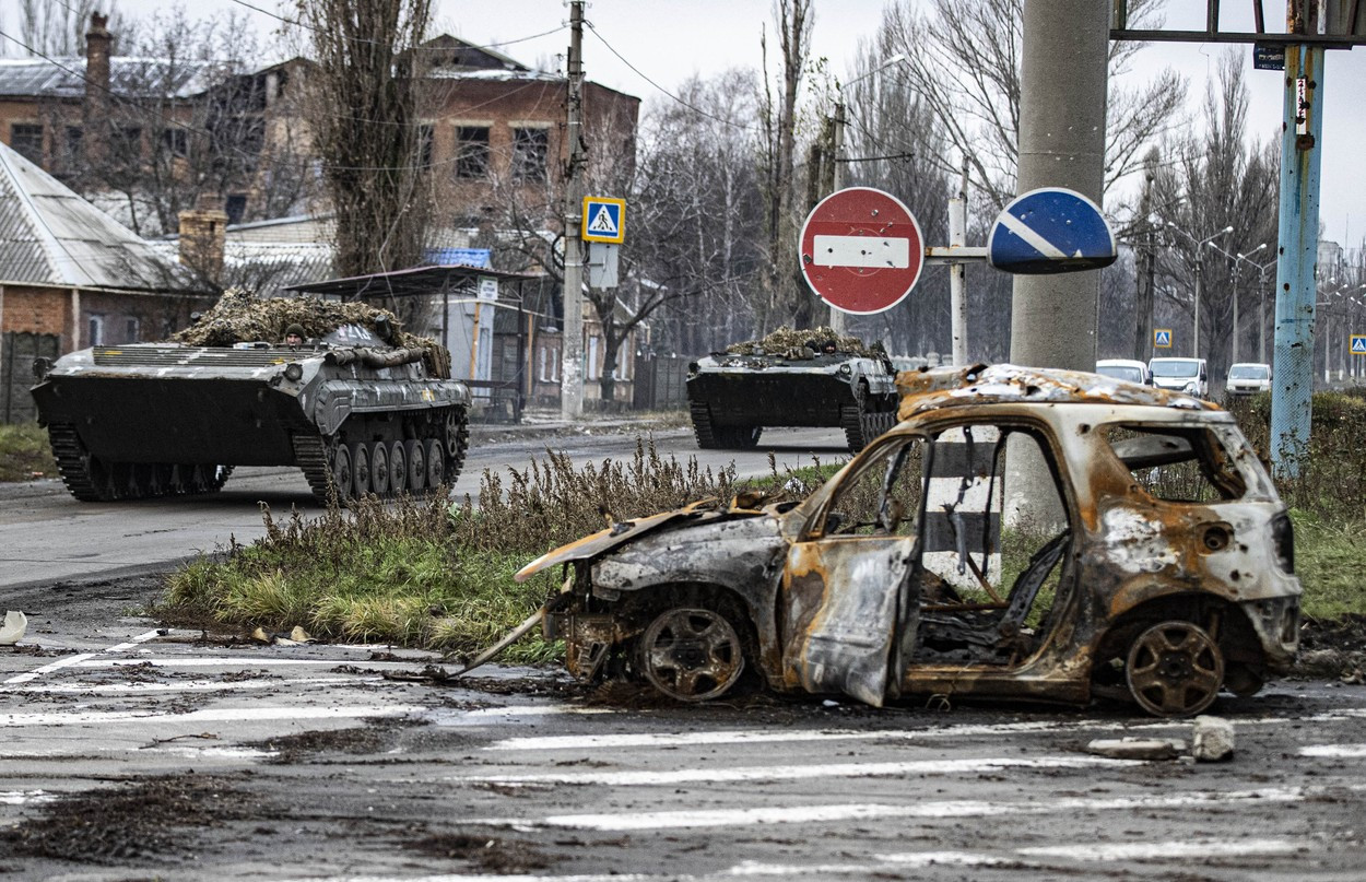 Bahmut, regiunea în care au loc cele mai sângeroase lupte de pe întregul front ucrainean