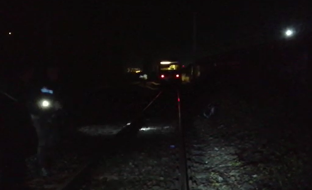 Un bărbat a fost lovit de tren, în Cluj-Napoca. A fost transportat în stare gravă la spital VIDEO
