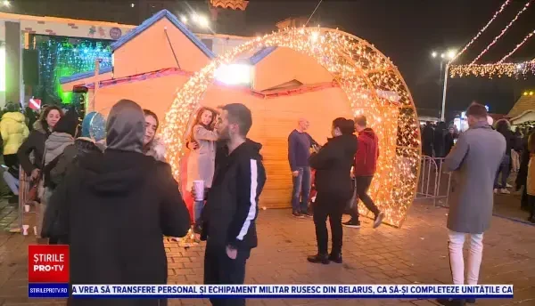 Care sunt principalele atracții de la târgul de Crăciun din Piața Constituției