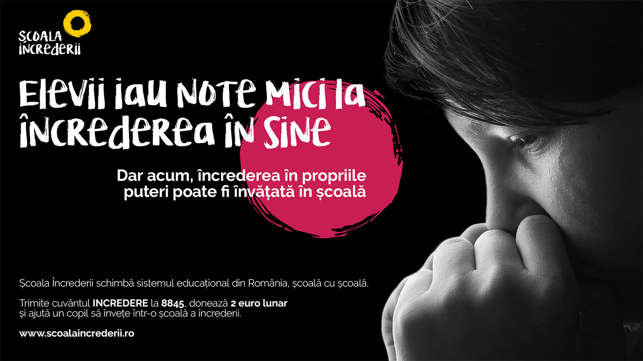 (P) Ții minte fricile din timpul școlii? Avem nevoie de ajutorul tău ca să schimbăm modul în care se face educație în România