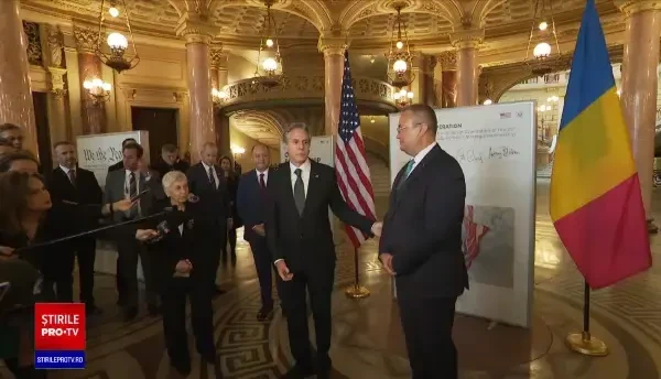 Antony Blinken, vizită în România: Poporul român a fost o sursă de inspiraţie pentru toată lumea, în căutarea libertăţii