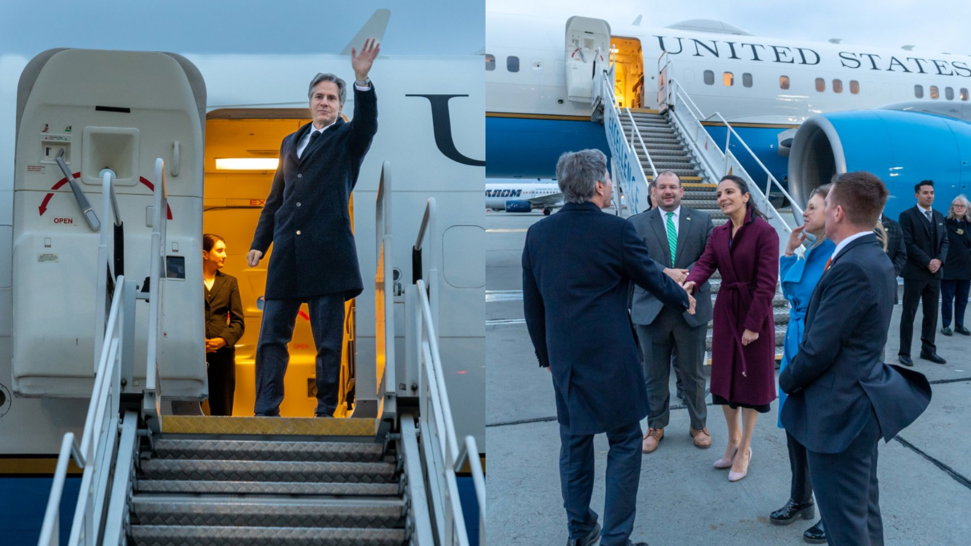 Antony Blinken, la plecarea din România: „Mulţumesc gazdelor noastre fantastice”