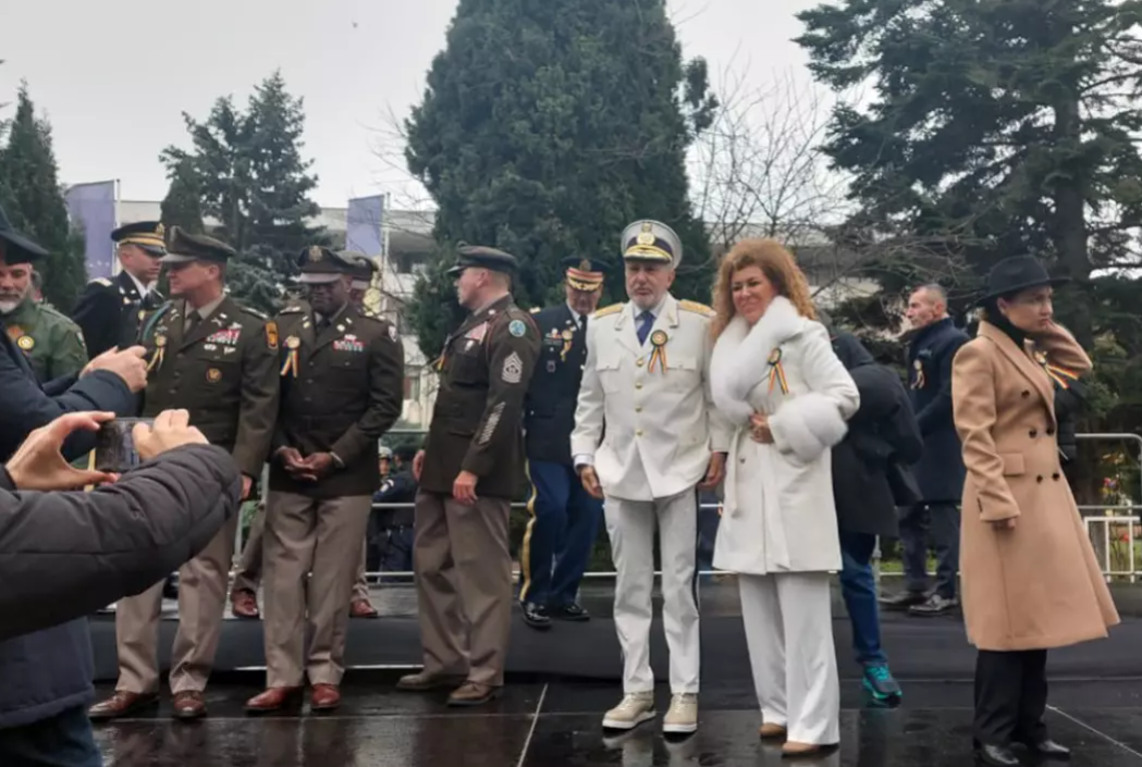 Ilie Năstase a participat la parada de 1 decembrie de la Constanța, în uniformă de general