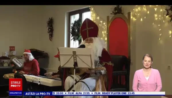 Moș Nicolae a venit la ZOO Târgu Mureș, cu două zile mai devreme