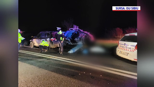 Familia moartă în tragicul accident de pe DN1 era din Spania. O fată de 15 ani a supraviețuit, dar este în comă