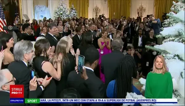 Actorul George Cloney, trupa U2 și alte peronalități au fost premiate în prezența lui Joe Biden