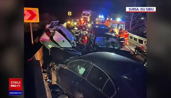 ANIMAȚIE GRAFICĂ. Cum s-a produs accidentul de pe DN1, în care o tânără de 21 de ani și părinții ei au murit