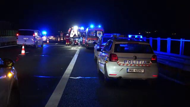 Accident grav pe A1, între Sibiu și Deva. Un bărbat a murit după ce două mașini s-au ciocnit