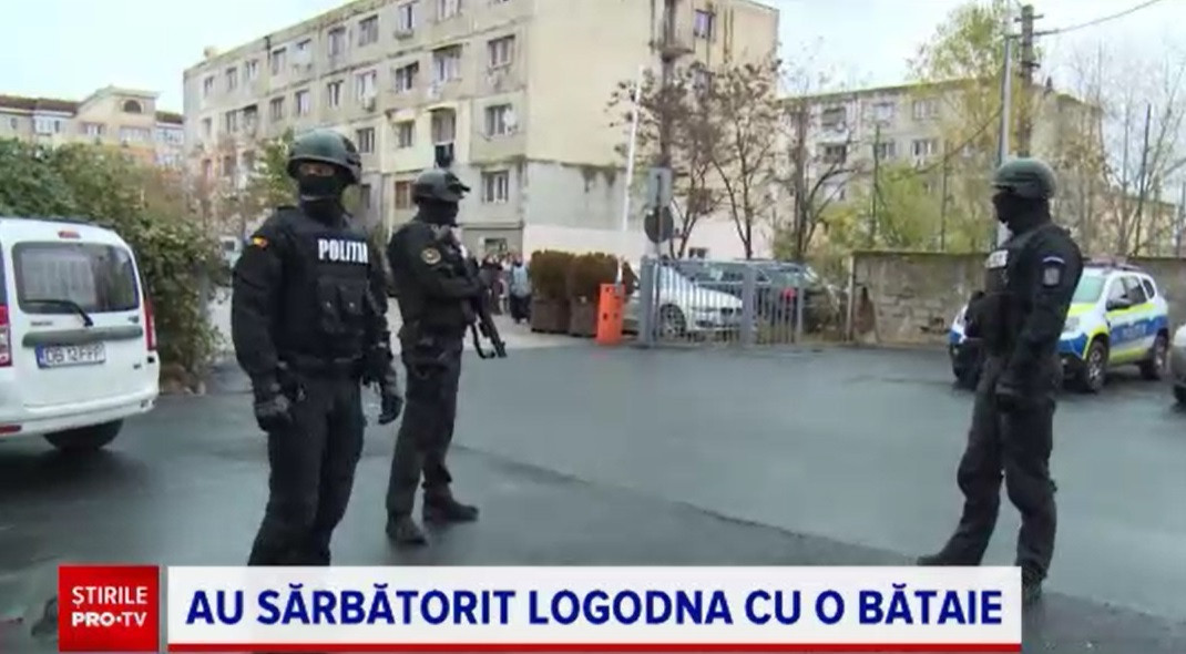 Bătaie generală în timpul unei petreceri de logodnă din Târgoviște. Unul dintre invitați, lovit în cap cu o sapă