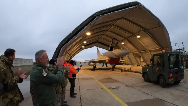 Italienii apără cerul României. Sunt pregătiți să ridice avioanele de luptă în mai puțin de 15 minute, în caz de alertă