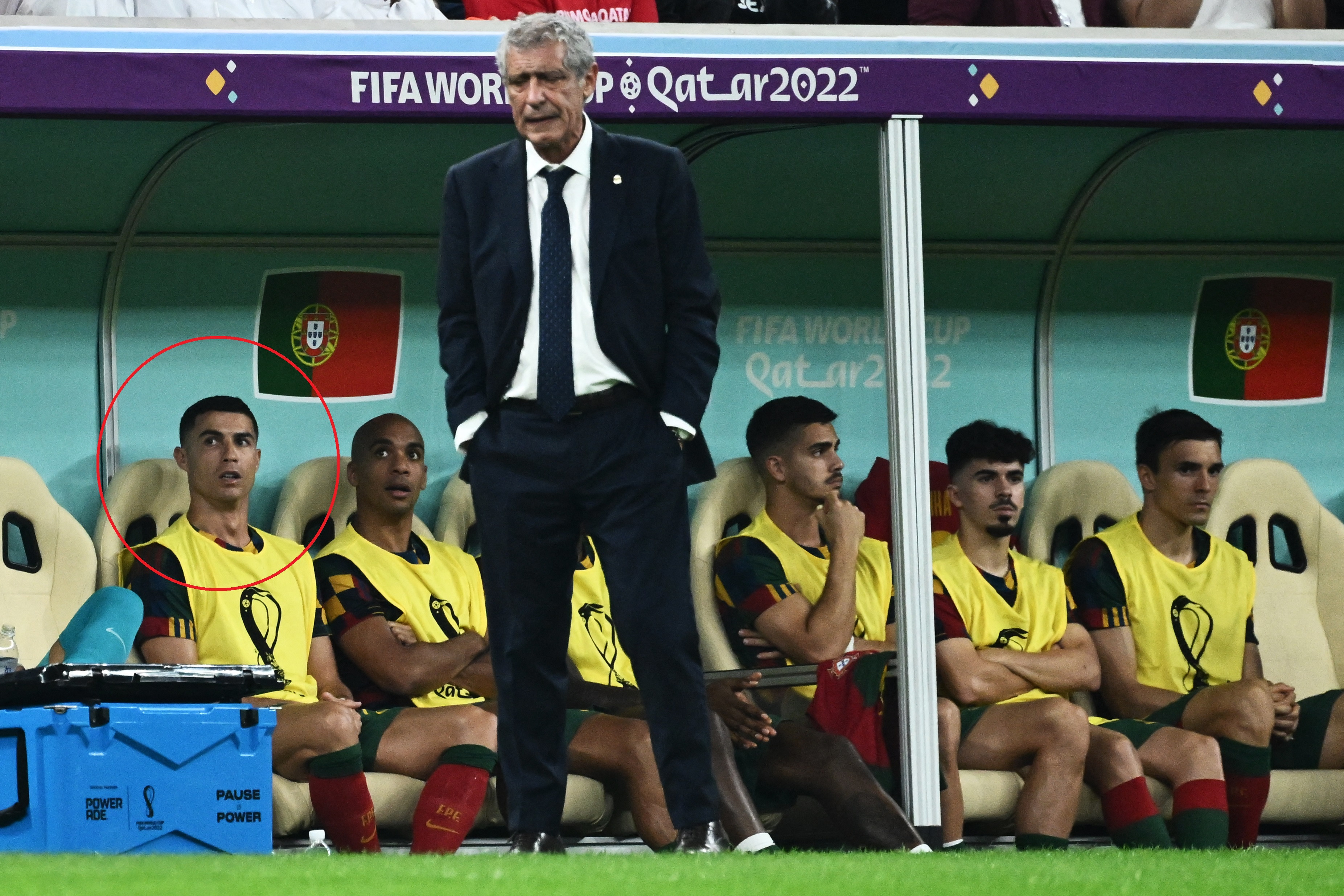 Cristiano Ronaldo, lăsat pe bancă la meciul cu Elveția. Explicația selecționerului portughez