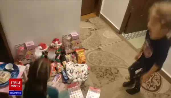 Reacția surprinzătoare a unui copil când a văzut cadourile de la Moș Nicolae: „Atâtea jucării, this is boring!”