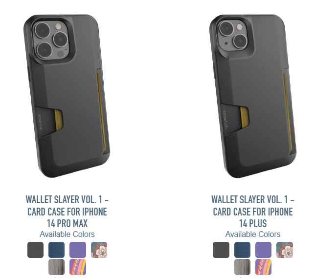 Smartish's Wallet Slayer Vol. 1 pentru iPhone 14
