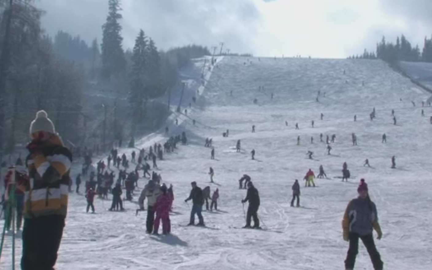 P&acirc;rtie de ski- Vatra Dornei