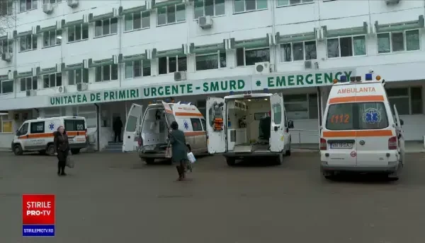 O femeie a murit după ce a așteptat mai multe ore pe holul Spitalul Județean din Focșani