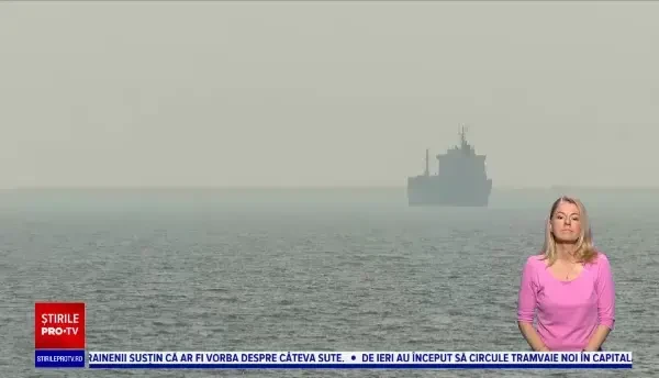 FOTO. Forțele Navale Române au distrus o mină aflată în derivă la doar 2,5 mile marine de Portul Constanța