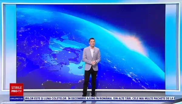 Vremea azi, 11 decembrie. Va ploua în cea mai mare parte a țării. În vest, nord și centru temperaturile scad