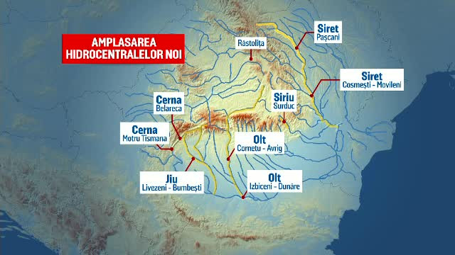 Până în 2026, în România ar trebui să fie terminate lucrările la nouă hidrocentrale. Ce spun oficialii noștri