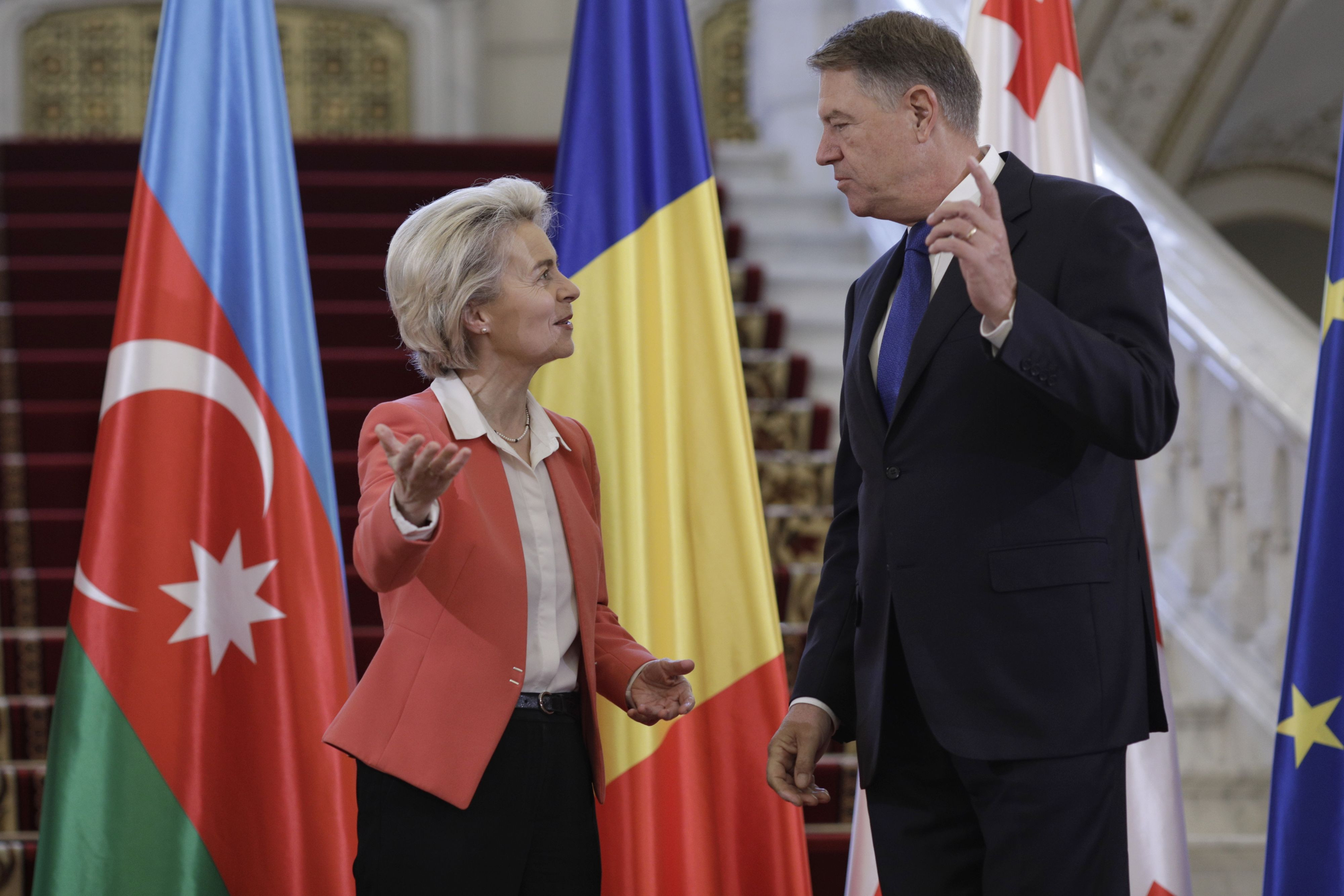 Ursula von der Leyen, la semnarea acordului pentru energie de la București: „Vă laud pentru un proiect deosebit de ambițios”