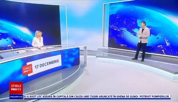 Vremea azi, 17 decembrie. Temperaturi neobișnuit de ridicate pentru această perioadă a anului