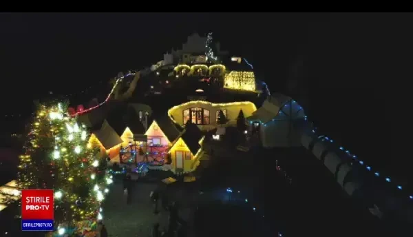 Elfii îi invită pe cei mici să salveze Crăciunul, într-un loc de basm, în Valea Porumbacului. Cât costă o astfel de vizită