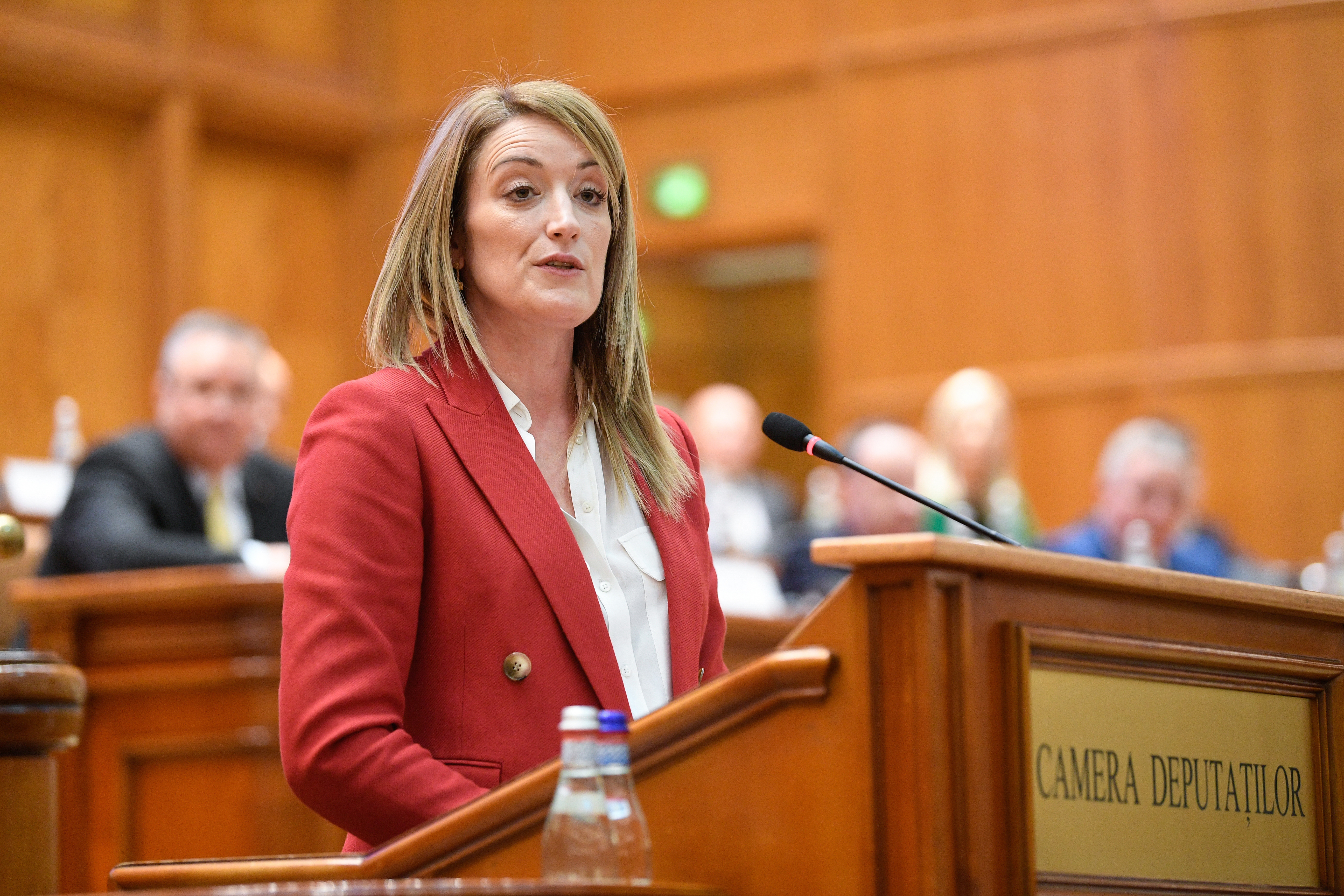 Metsola: Sperăm că vom vedea o creştere în participarea la vot în România în urma comasării alegerilor europene şi locale