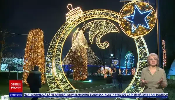 Târgul de Crăciun din Drumul Taberei, plin cu bunătăți. Comerciantul care s-a inspirat din „Amintiri din Copilărie”