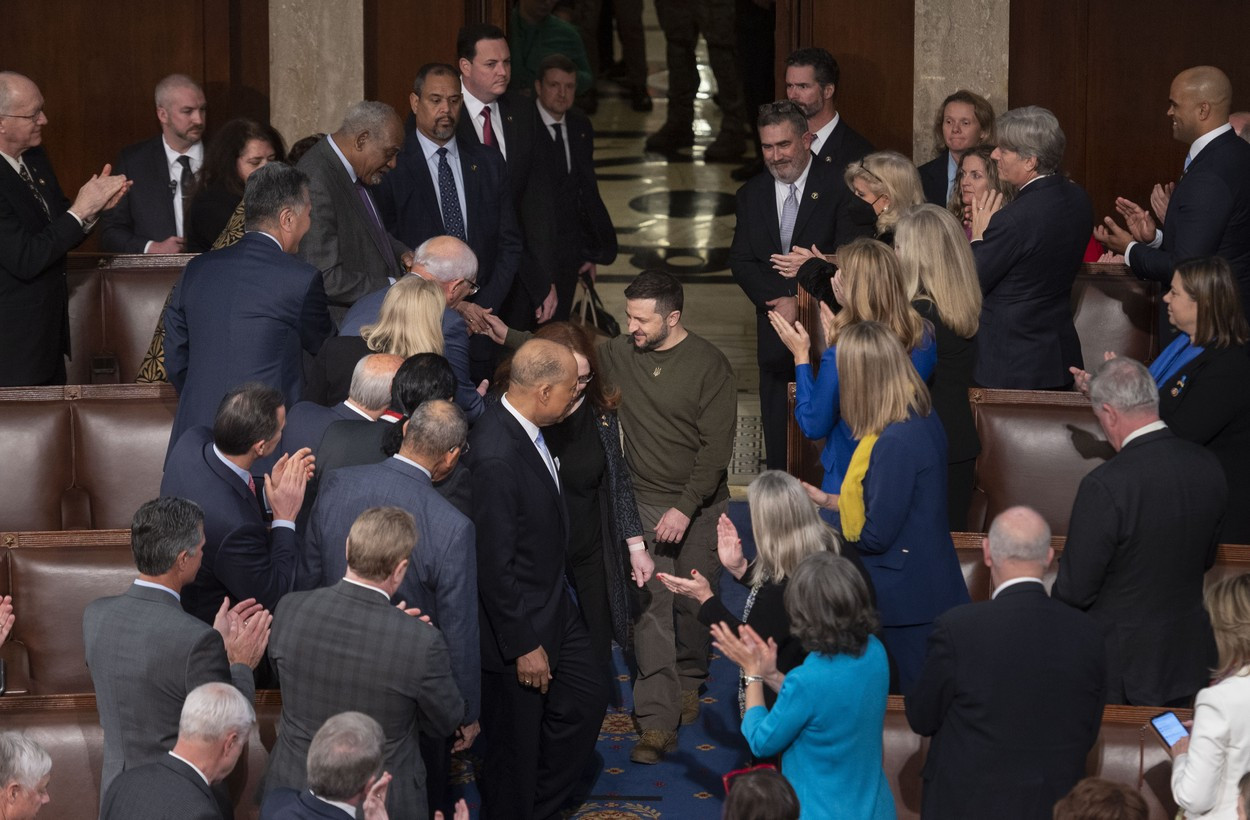 Zelenski, în Congresul SUA: ”Banii voștri nu sunt o caritate, sunt o investiție în securitate”. Cum spune că a învins Rusia