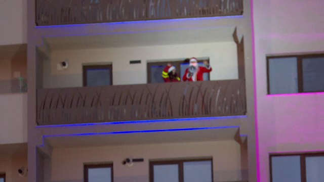 Intervenție mai puțin obișnuită a pompierilor din Bistrița-Năsăud. L-au salvat pe Moș Crăciun