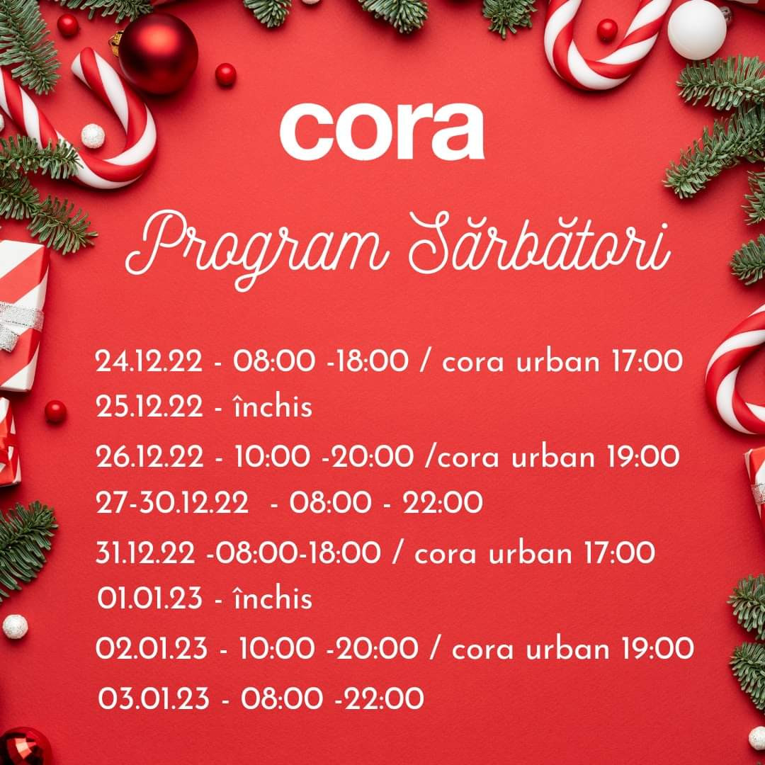 Program Cora de sărbători